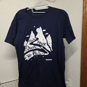 Timberland Dark Blue 'Make Your Own Path' Tee